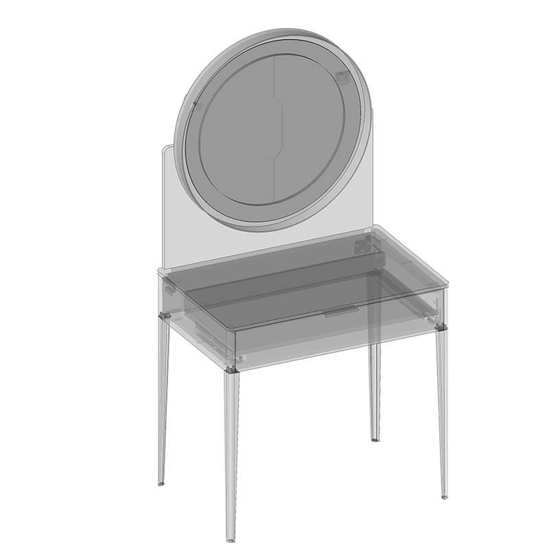 Miniatură: Masă de toaletă pentru machiaj LOTUS