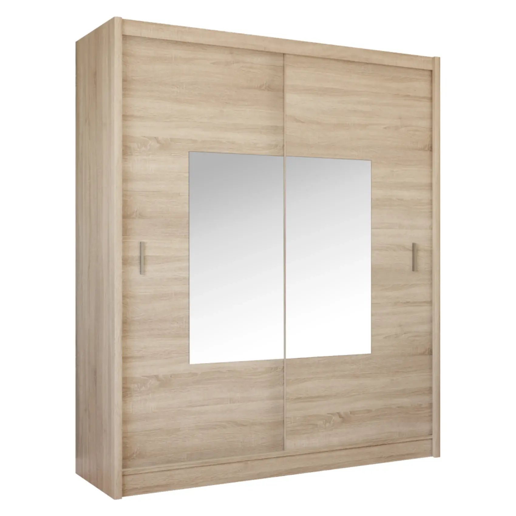 Dulap 2 uși glisante și oglindă MADRYT, 203 cm