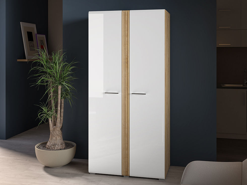 Miniatură: Dulap cu 2 uși ADAGIO 01 92 cm