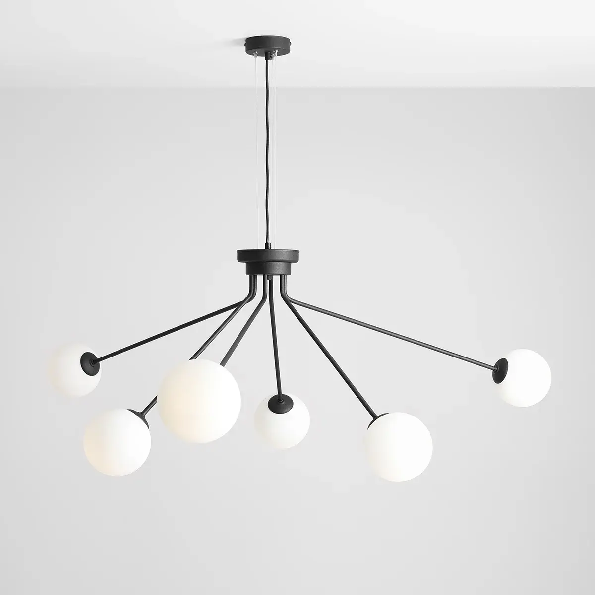 Lustră Holm 6 Black