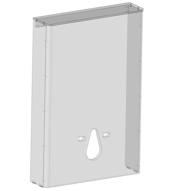 Miniatură: Cadru pentru vas de toaletă B DANUBIO 2.0