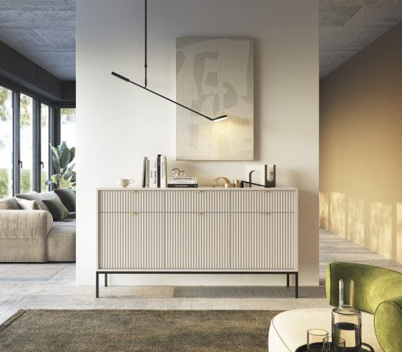 Miniatură: Comodă NOVA KSZ154, finisaj casmir