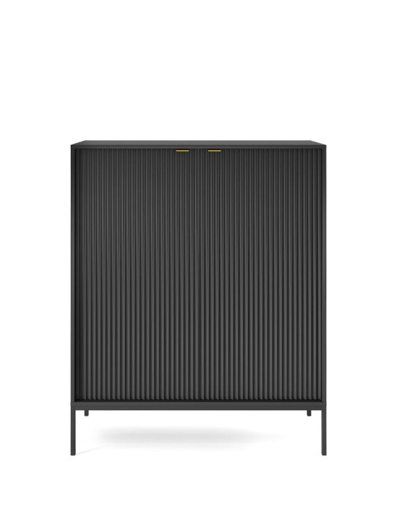 Miniatură: Comodă NOVA K104, finisaj negru