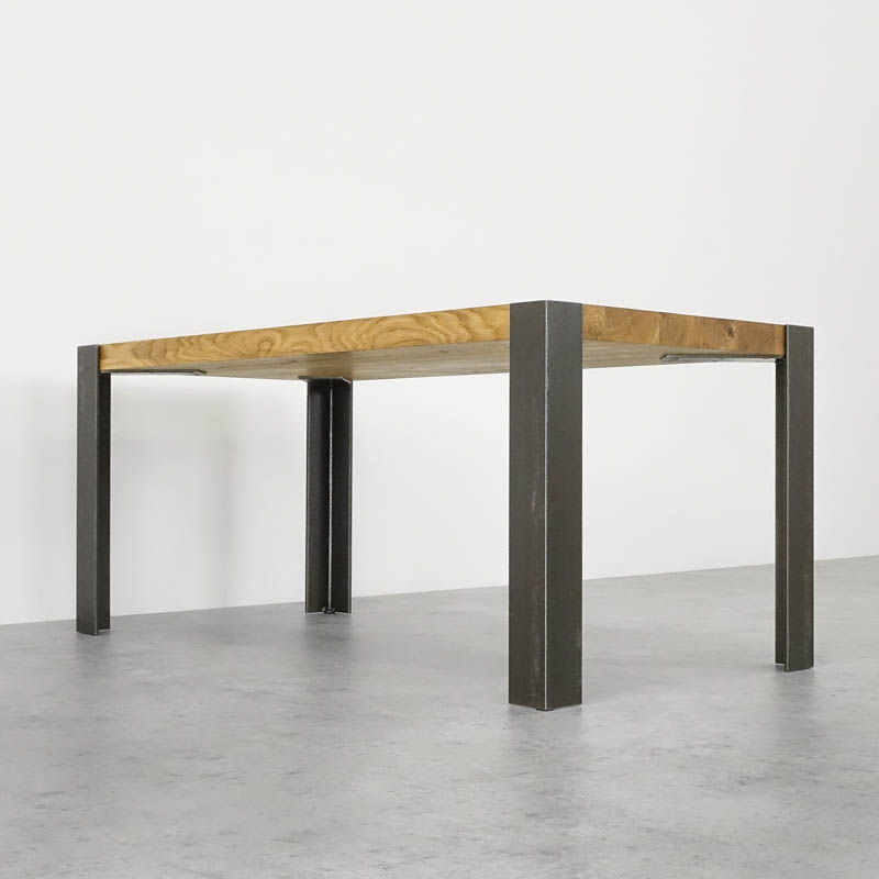 Miniatură: Set 4 picioare metalice de masă KATOWNIK 45 steel