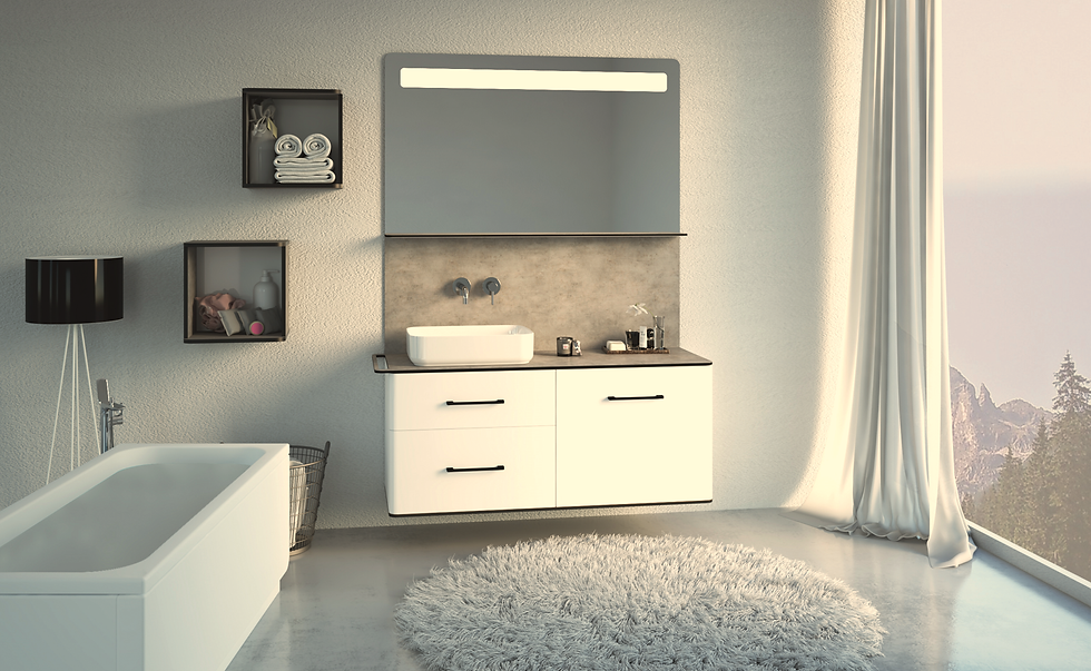 Miniatură: Corp mobilier de baie deschis B DANUBIO 2.0