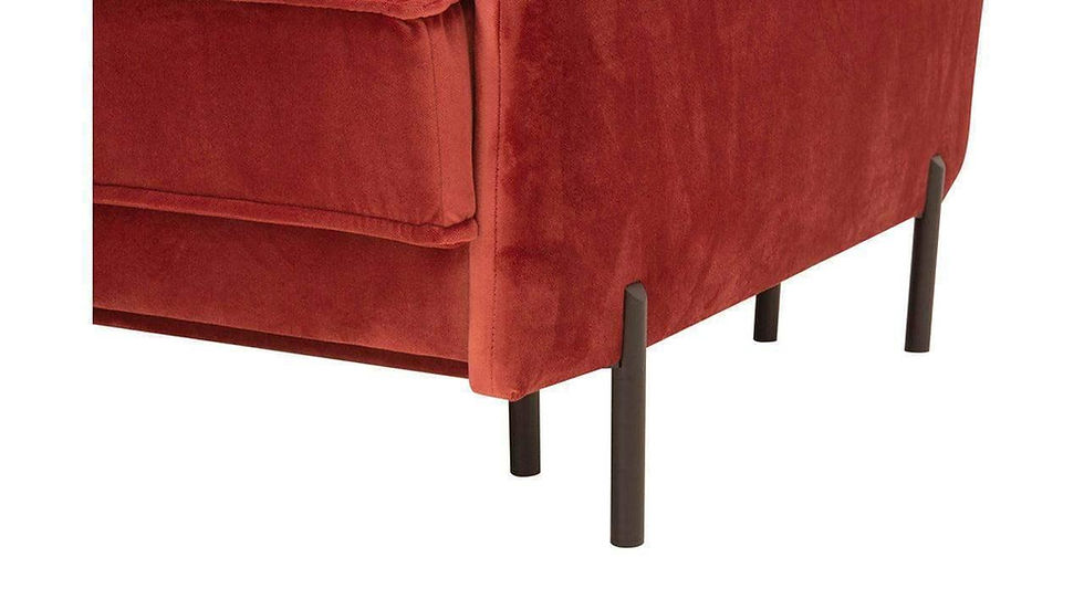 Miniatură: Canapea 2 locuri extensibilă cu spațiu de depozitare ADELE, model personalizabil