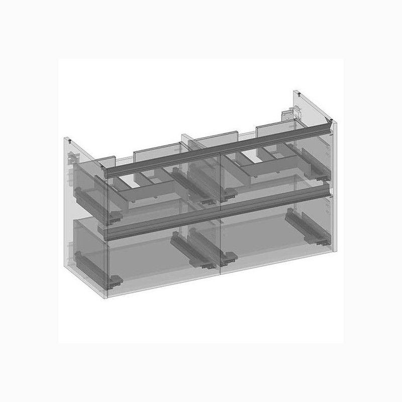 Miniatură: Corp lavoar cu 4 sertare ETNA 2.0