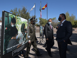 Autoridades inauguraron exposición fotográfica "Ejército y Fuerza Aérea", "La Gran Fuerza de México"