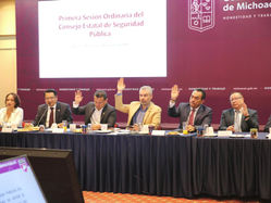 Consejo Estatal de Seguridad aprueba programa para fortalecer la paz en Michoacán