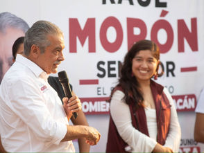 Traerá Morón justicia social y bienestar a los pueblos de Michoacán