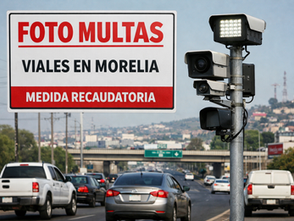 Morelia, entre el caos vial y la omisión oficial: "fotomultas" asoman como negocio recaudatorio en plena parálisis urbana.