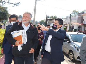 Unidad con gobierno federal y estatal para consolidar obras importantes en Zitácuaro: Toño Ixtláhuac