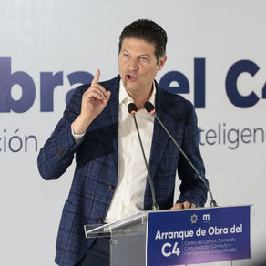 Alfonso Martínez arranca construcción del C4; Morelia, a la vanguardia en videovigilancia