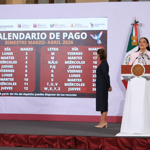 Inicia pago de bimestre marzo-abril de Programas para el Bienestar: Ariadna Montiel