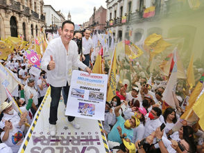 Somos el proyecto de la paz y del desarrollo para Michoacán: Carlos Herrera