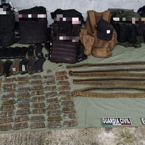 Aseguran mil 410 municiones de alto poder y chalecos alusivos a grupo delincuencial en Juárez: SSP