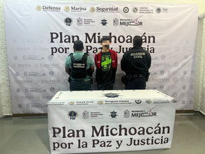 SSP detiene a un hombre en posesión de 74 dosis de metanfetamina en Morelia