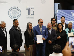 Recibe presidente del Congreso del Estado iniciativa ciudadana para creación de Instituto Michoacano para Fortalecer a la Familia