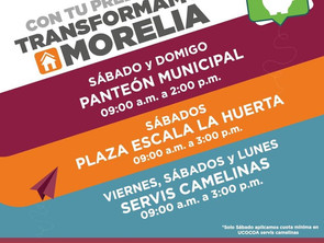 Gobierno de Morelia invita a pagar predial también en fin de semana