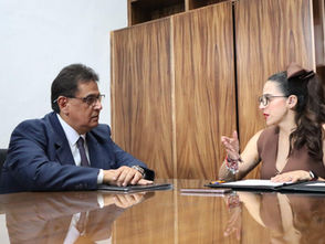 Presidenta del Congreso se reúne con presidente del Poder Judicial para definir pormenores de conformación de Comisión de Transición