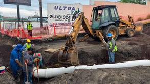 Avanza conexión hidráulica del 'Acuaférico'; buscan mejorar suministro de agua en el sur de Morelia