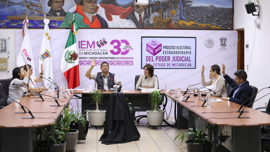 Aprueba el IEM un manejo responsable y ecológico de la documentación electoral del Proceso del Poder Judicial de Michoacán
