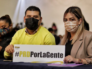 Impulsa PRD Michoacán campaña en defensa del INE ¡No más golpes a la democracia! acicatea