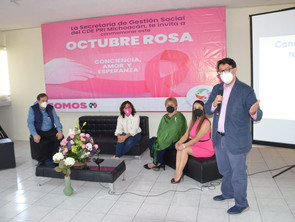 PRI Michoacán conmemora Día Mundial de la Lucha contra el Cáncer de Mama