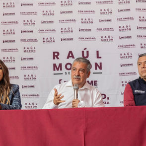Raúl Morón Orozco destaca la unidad como motor de la transformación de Michoacán 