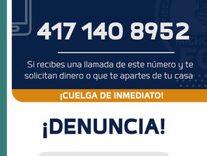 Localiza FGE a una adolescente víctima de secuestro virtual, en el municipio de Zinapécuaro