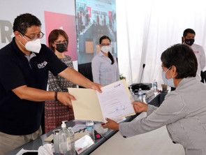ENTREGA EL IEM CONSTANCIA DE MAYORÍA DE LA ELECCIÓNAL AYUNTAMIENTO DE ANGANGUEO