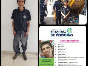 Policías de la SSP ayudan a hombre extraviado a regresar con su familia