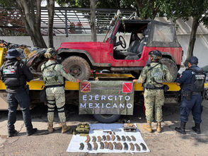 Decomisan arma y vehículos en Hidalgo, Michoacán: Otra vez sin detenidos