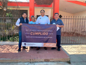 En Jiquilpan restituye FGE inmueble a una pareja, víctima de despojo