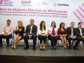 Instala el IEM la Red de Mujeres Electas de Michoacán