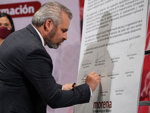 Gobernadores Electos de Morena Renovarán la CONAGO: Bedolla
