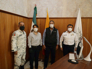 Refuerza Humberto Arróniz coordinación entre Gobierno de Morelia y la Guardia Nacional