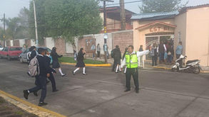 Policía Morelia vigila regreso a clases