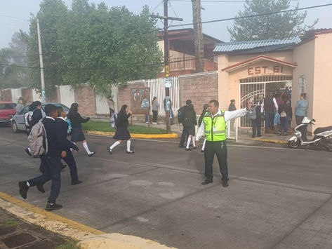 Policía Morelia vigila regreso a clases