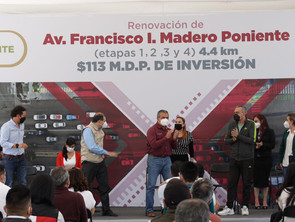 Con entrega de obras, consolida Raúl Morón transformación de Morelia