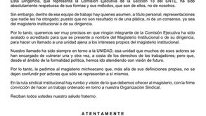 AL MAGISTERIO MICHOACANO