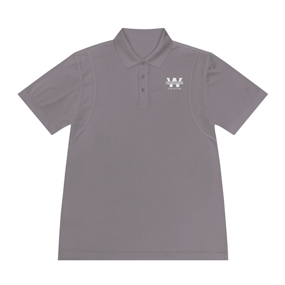 Thumbnail: Sport Polo Shirt with Winchester Logo - Men's (Personalization)