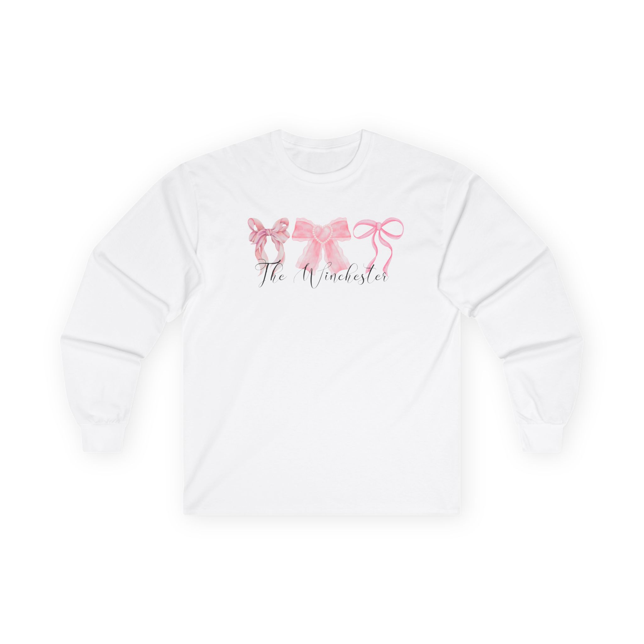 Long Sleeve Tee - The Winchester Spa and Salon Valentines Ribbons