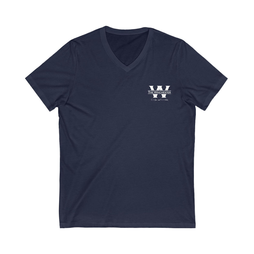 Thumbnail: Unisex Jersey Short Sleeve V-Neck Tee