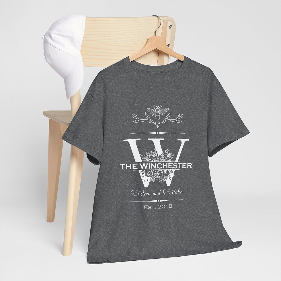 Thumbnail: Winchester Bee-Beautiful Unisex Heavy Cotton Tee