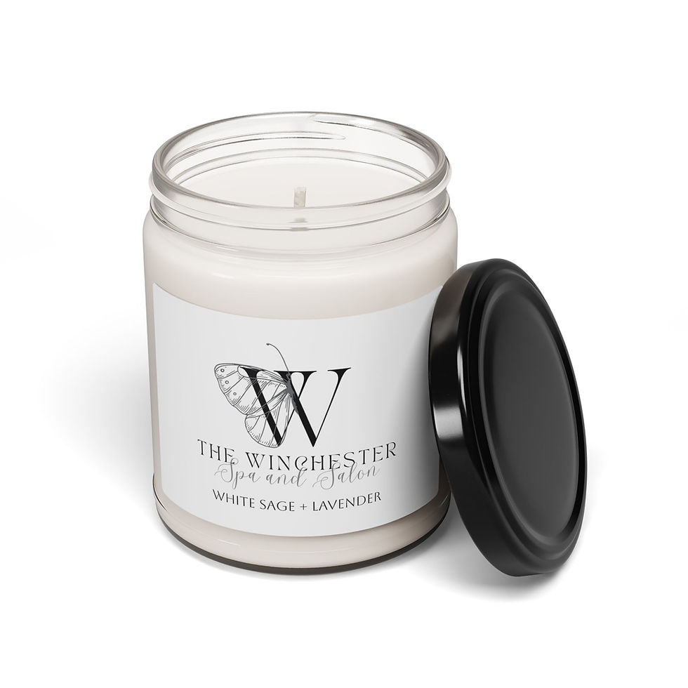 Thumbnail: White Label Elegant Personalized Scented Soy Candle 
