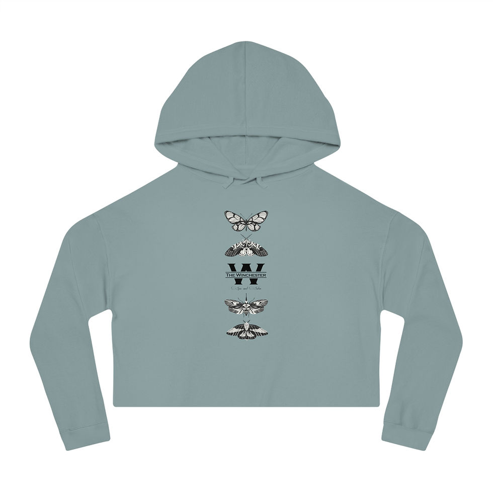 Thumbnail: Butterfly Cropped Hoodie 