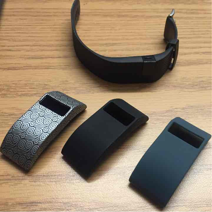 Thumbnail: Fitbit ChargeHR Protection Cases Set