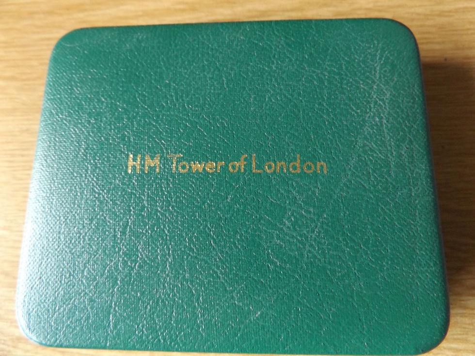 Thumbnail: Queen Elizabeth II 1952-1977 Silver Jubilee Tower of London ~ Gold-plated Medal