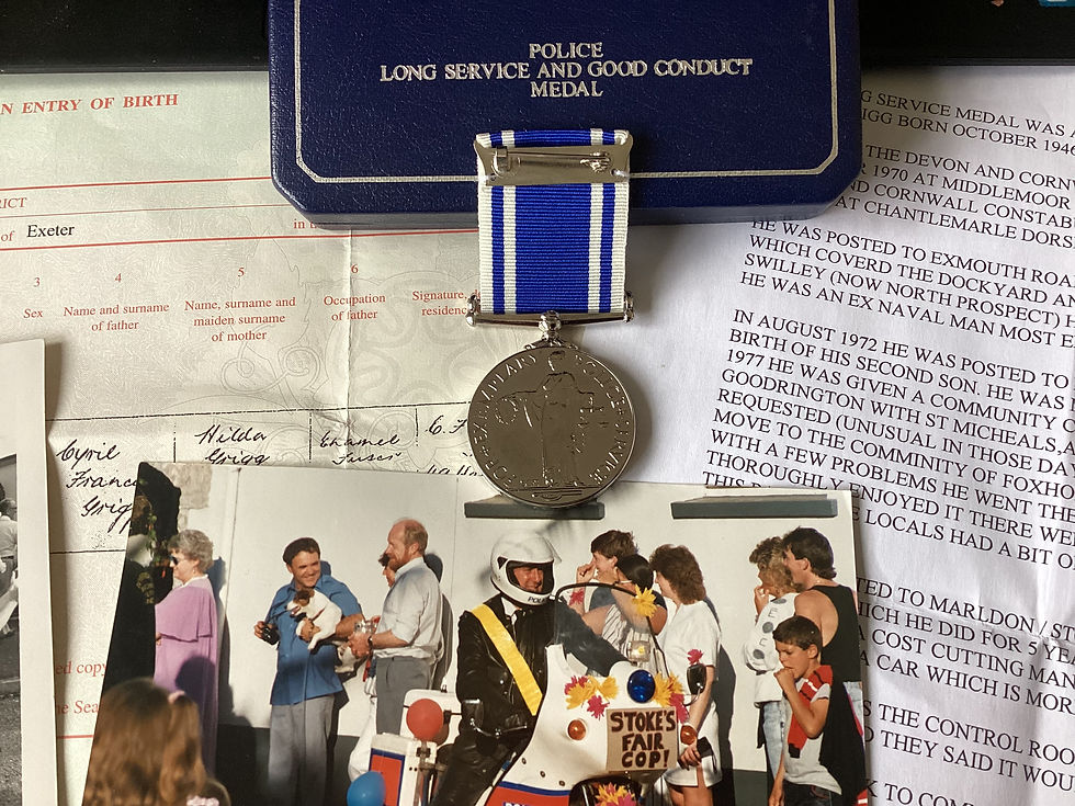 Thumbnail: Police L.S. & G.C., E.II.R., 2nd issue (Const Rodney J Grigg)